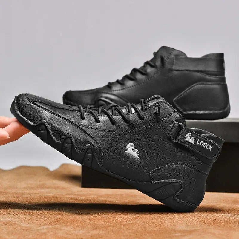 Men’s Casual Motorcycle Boots | Waterproof
