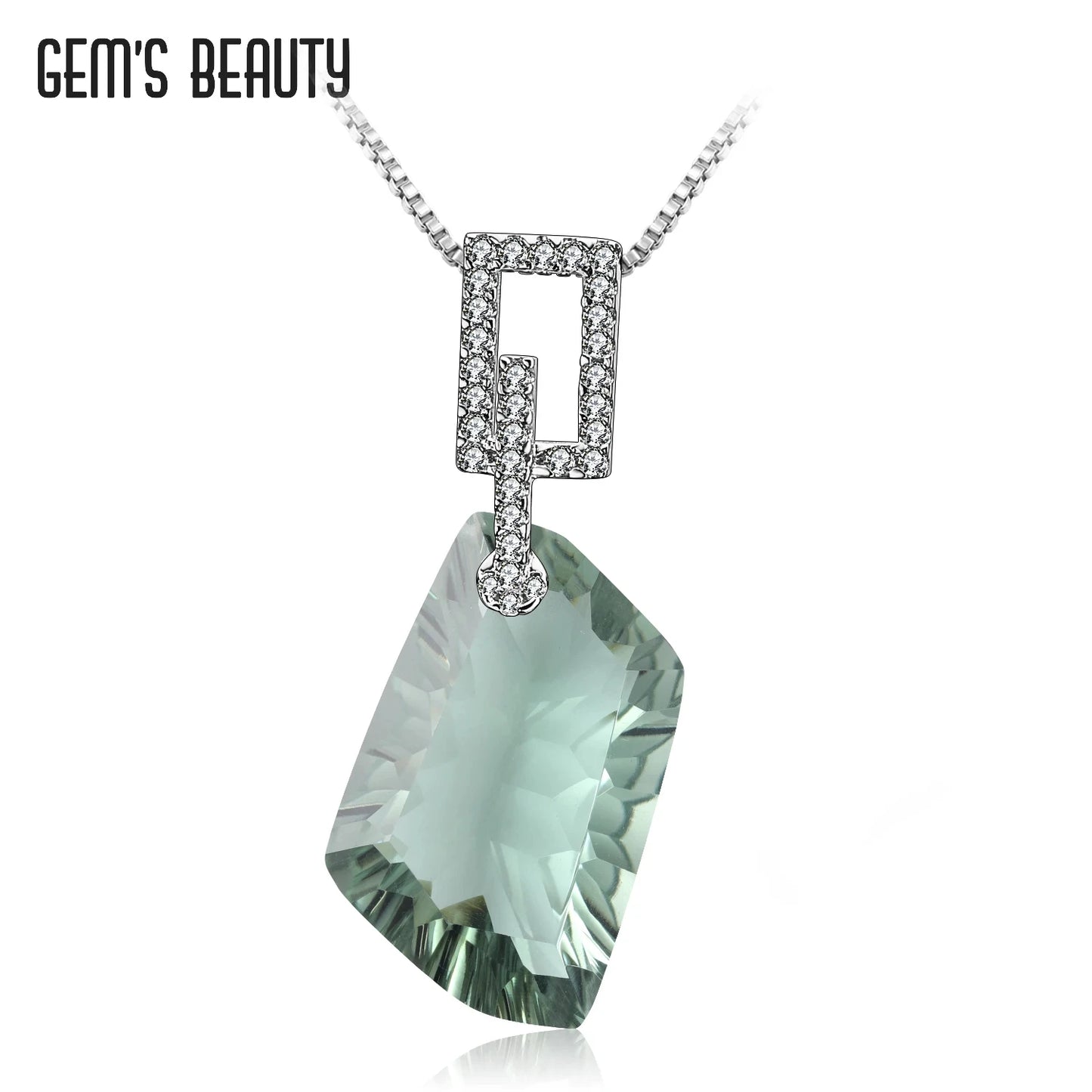 GEM'S BEAUTY 925 Sterling Silver Jewelry Set | Elegant Fine Jewelry