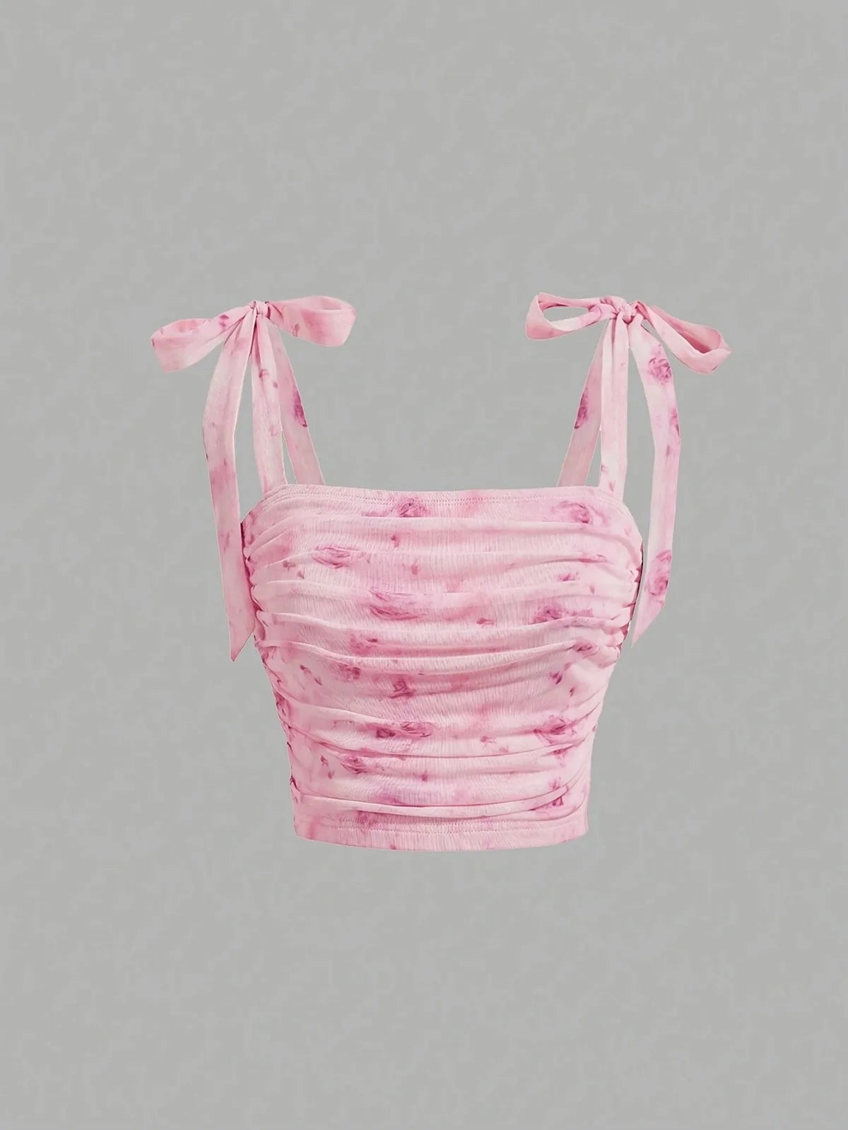 Tie Shoulder Crop Top | Women’s Y2K Summer Streetwear