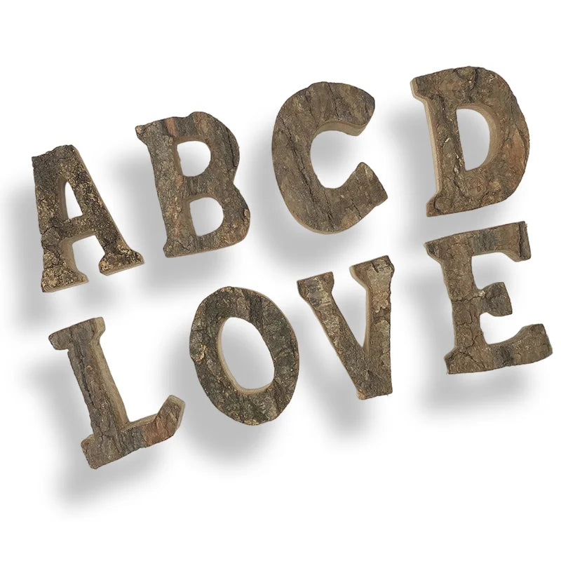 Wooden Letters & Numbers | Vintage DIY Home & Party Decor