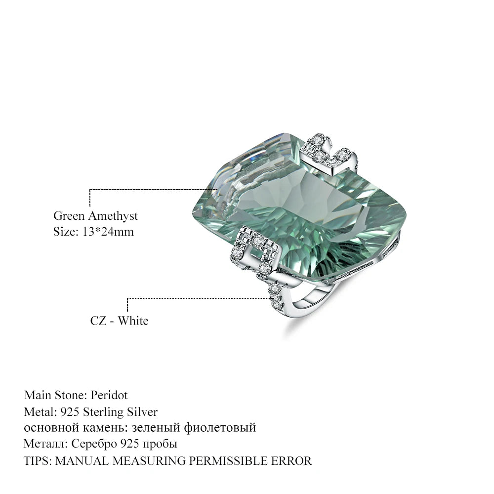 GEM'S BEAUTY 925 Sterling Silver Jewelry Set | Elegant Fine Jewelry