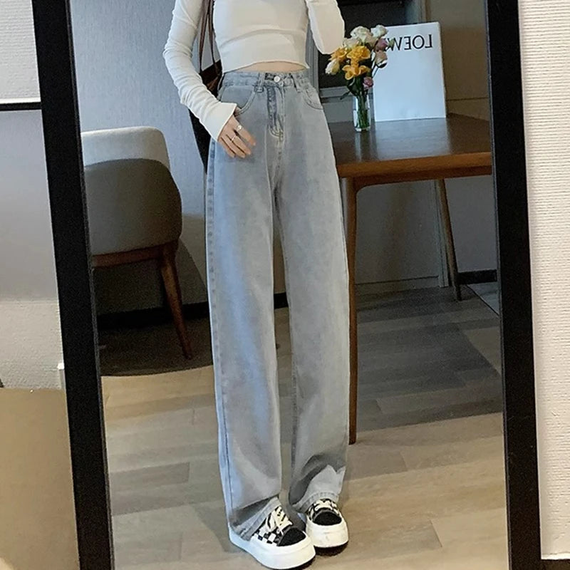 Vintage Wide Leg Jeans | Women’s High Waist Denim