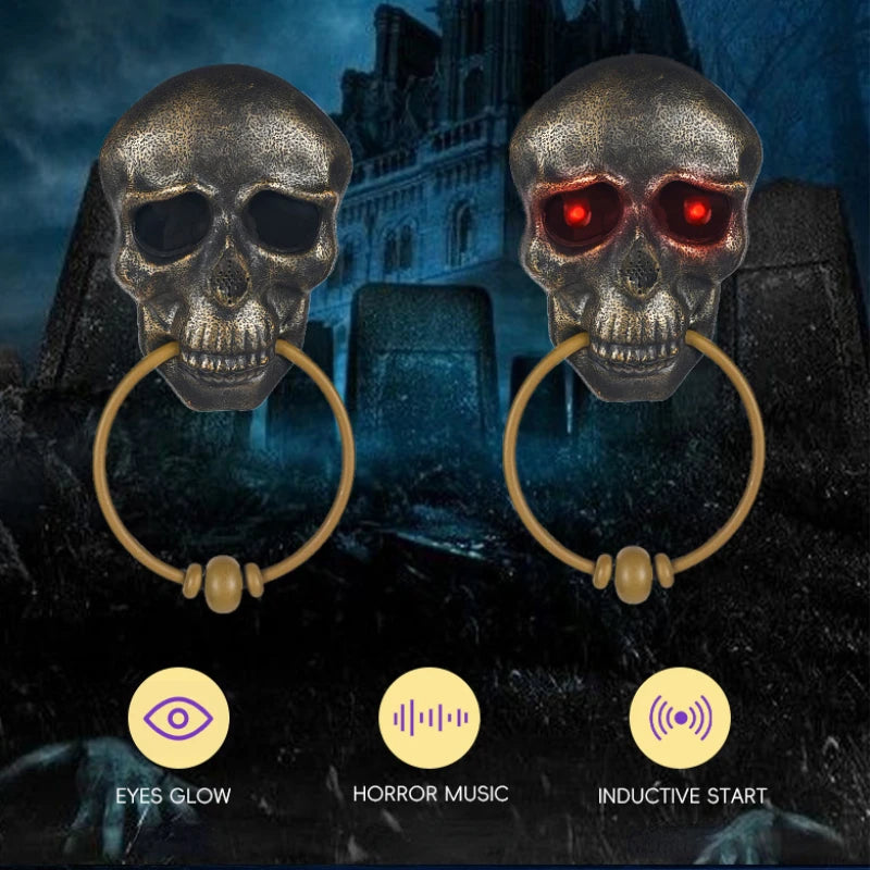Horror Doorbell Ghost Skull Trick Toy Ghost House Party