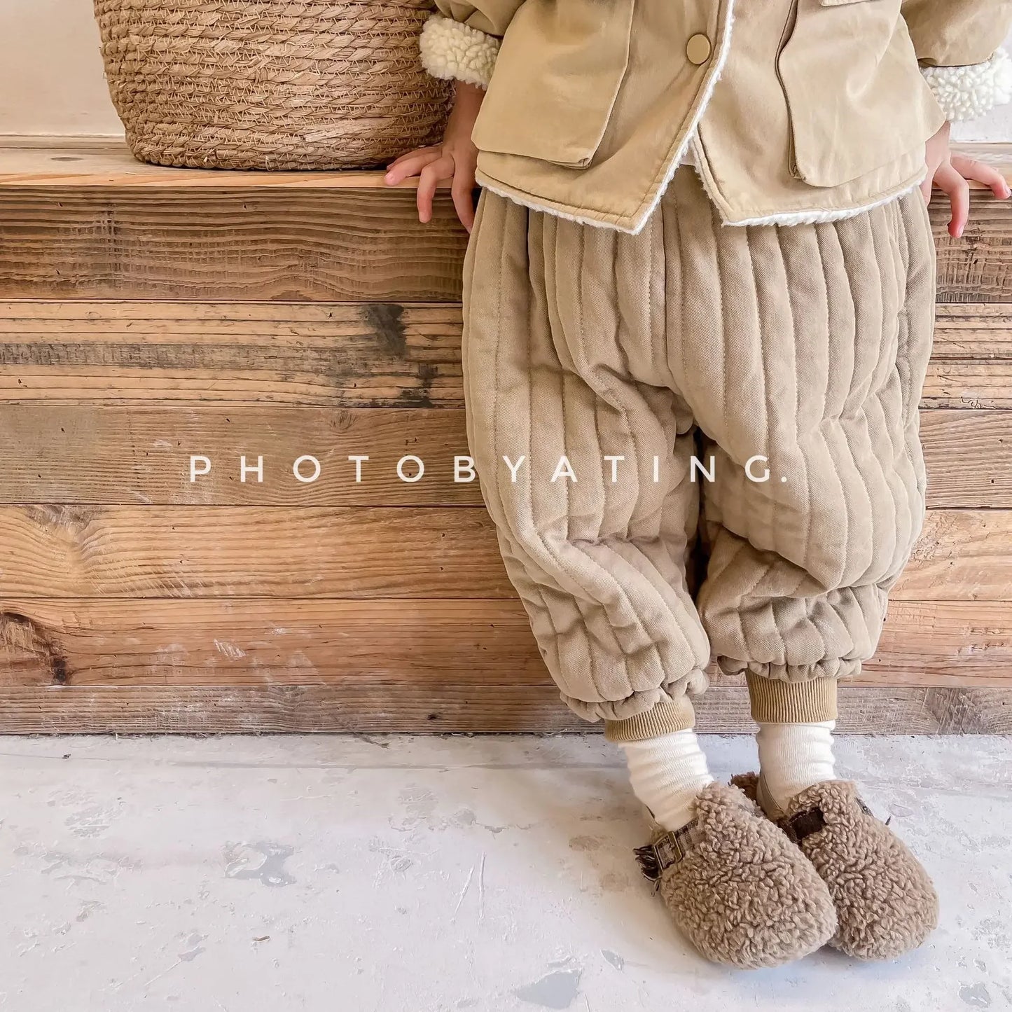Kids’ Winter Cotton-Padded Trousers | Warm Pants