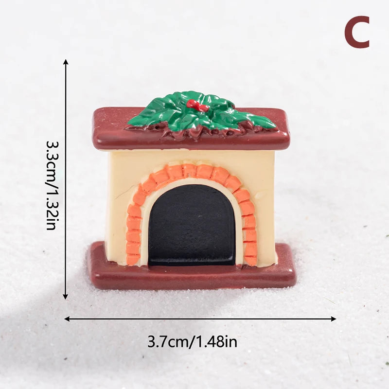Garden Artificial Miniature Fairy House Fountain Micro Landscaping Decor Home DIY Accessories Dollhouse Mini Craft Decoration