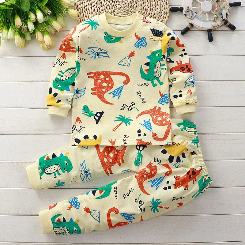 Kids Autumn Winter Clothing Sets | Cotton Pants, Sleepwear & Underwear