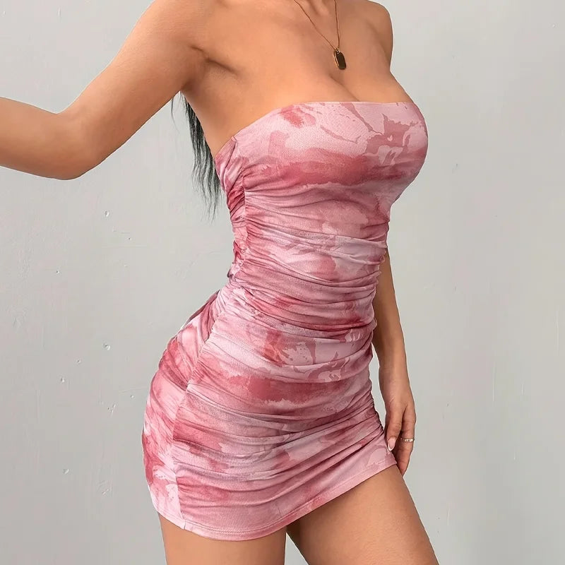 Y2K Women’s Spaghetti Strap Mini Dress | Summer 2025