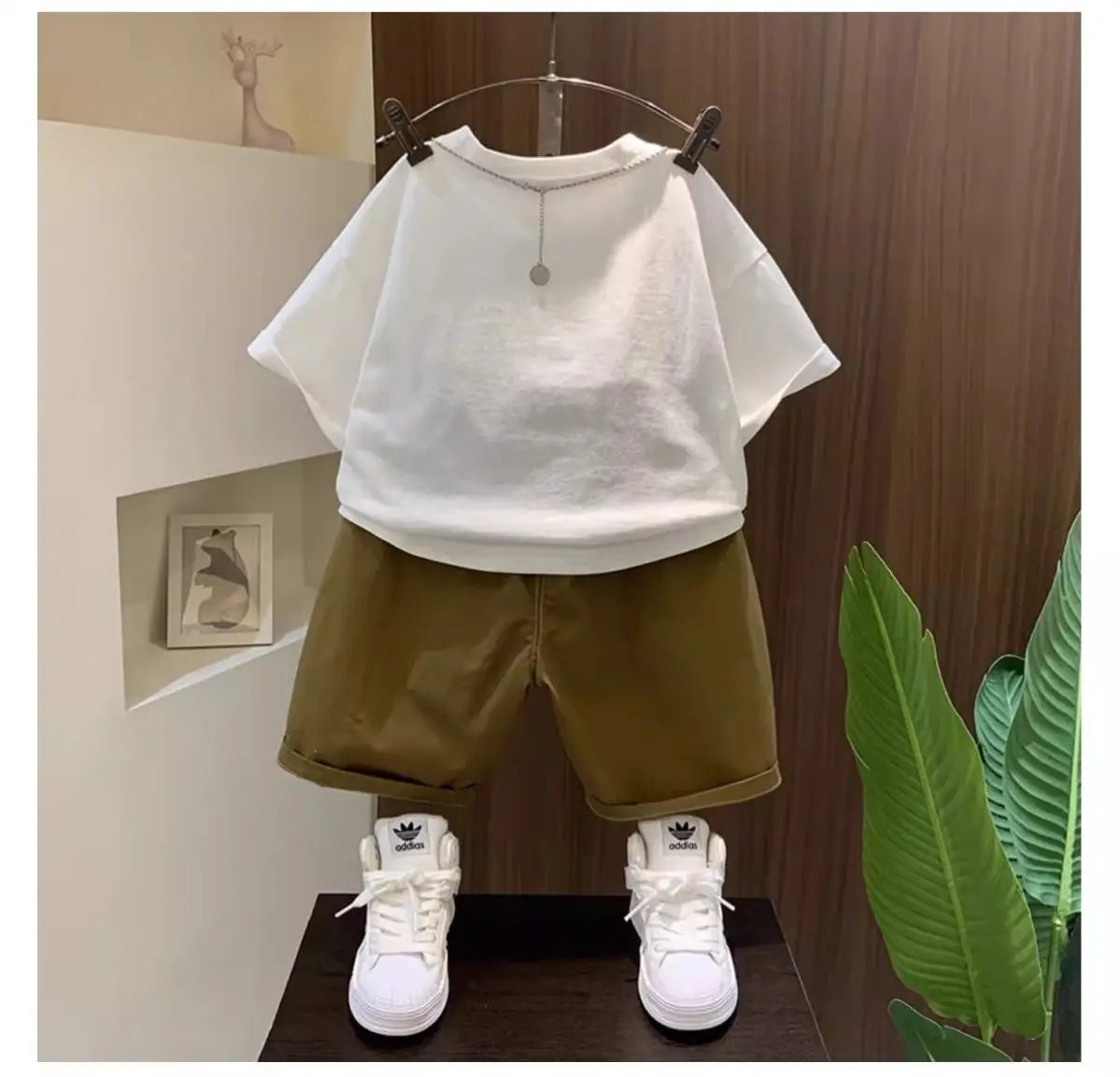 Boys’ Summer Clothing Suit | Korean Style Short Sleeve