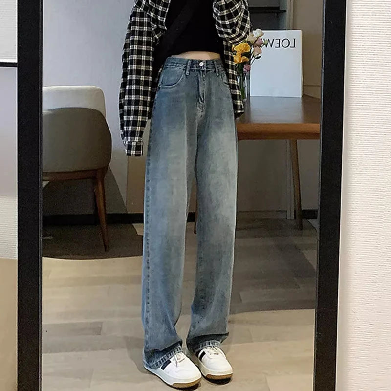 Vintage Wide Leg Jeans | Women’s High Waist Denim