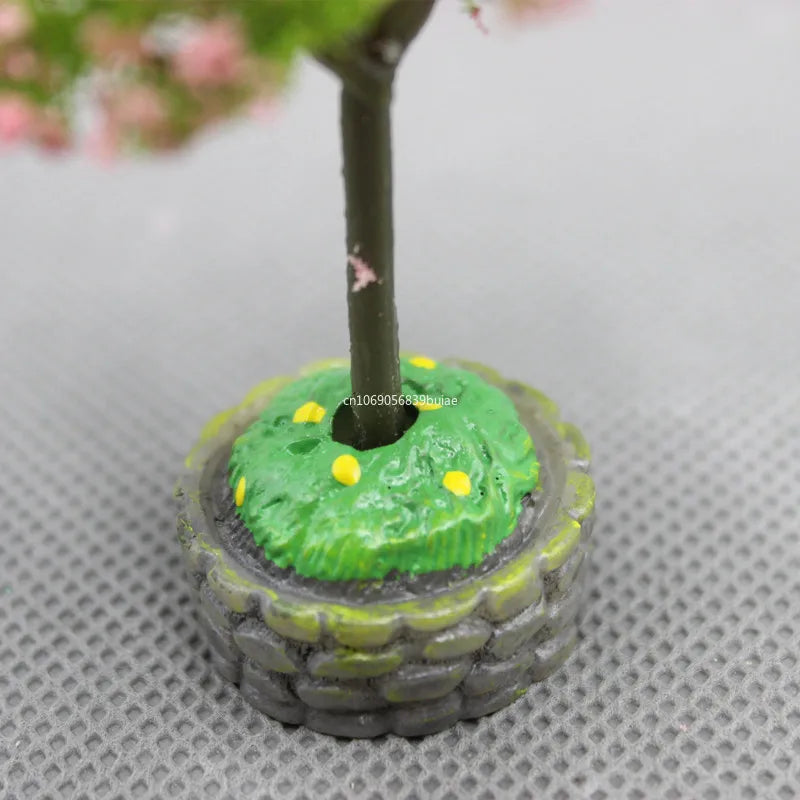 Artificial Tree Base Miniature Fairy Garden Home Houses Decoration Mini Craft Micro Landscaping Decor DIY Accessories Home Decor