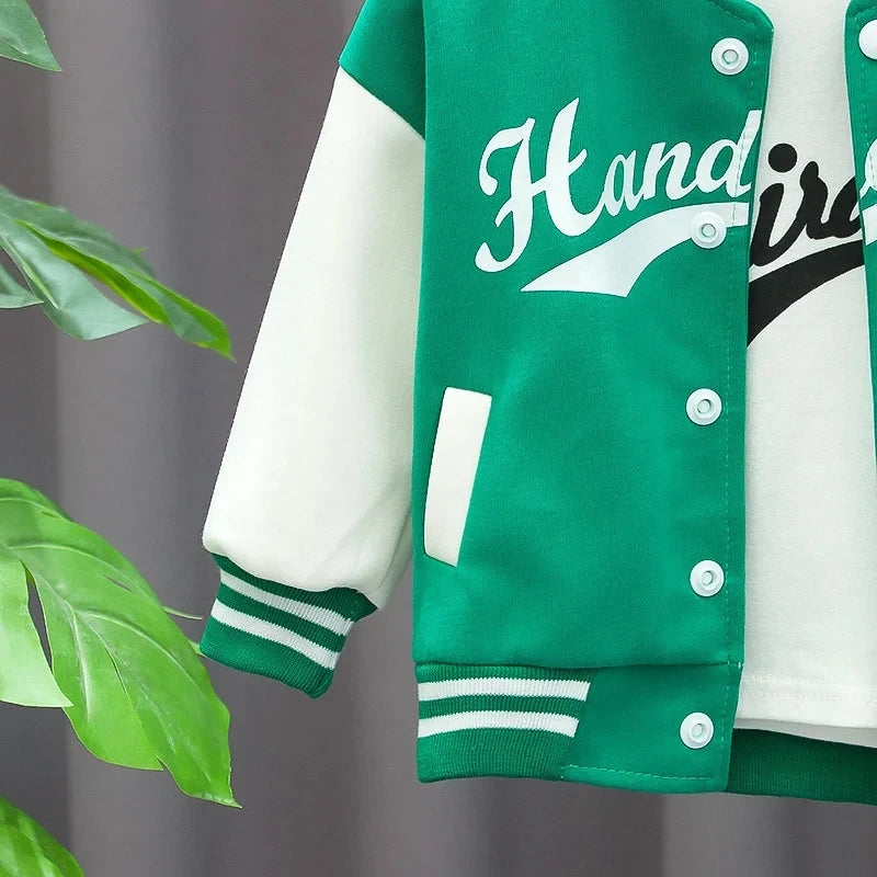 Kids Baseball Clothing Suit | Boys & Girls 3-Pcs Sports Tracksuit