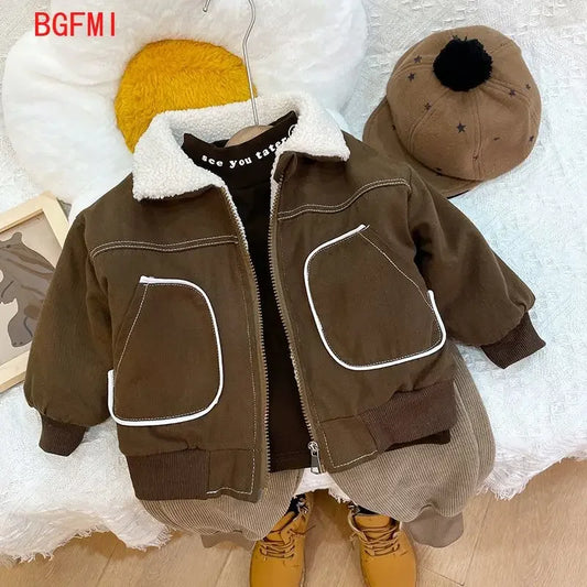 Korean Kids Winter Coats | Jackets for Girls & Boys 0-5Y