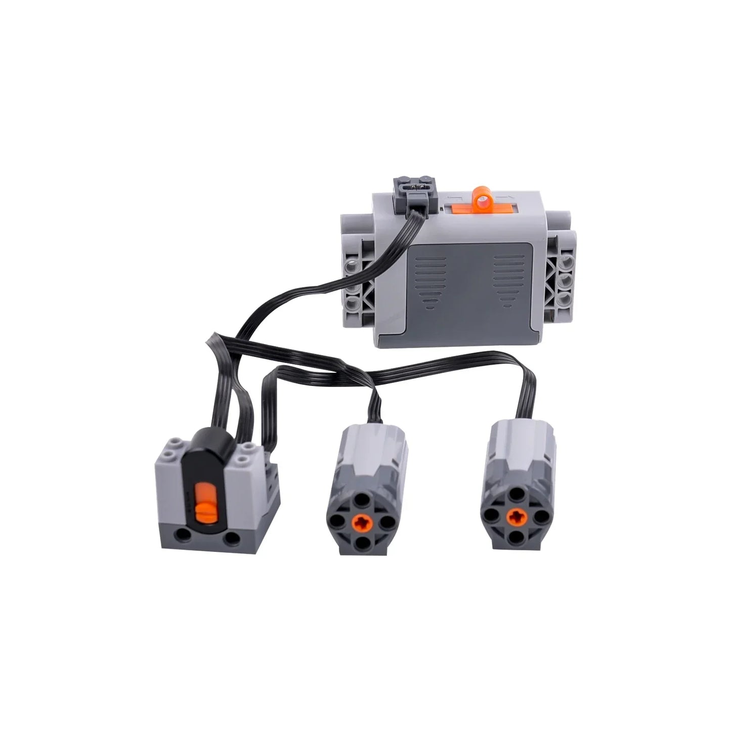 Servo Motor & Lithium Battery Box | Technical Building Blocks Parts