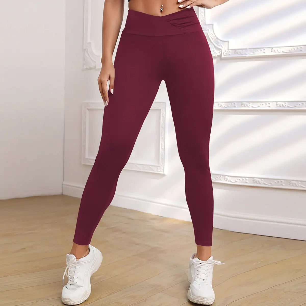 High Waist Push-Up Leggings | Women’s Fitness Yoga
