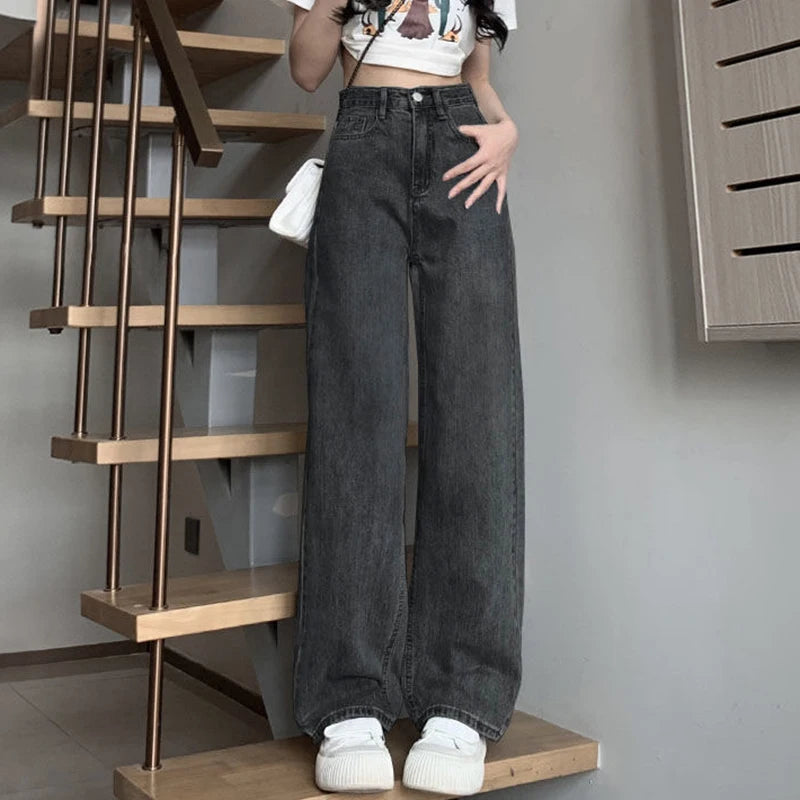 Vintage Wide Leg Jeans | Women’s High Waist Denim