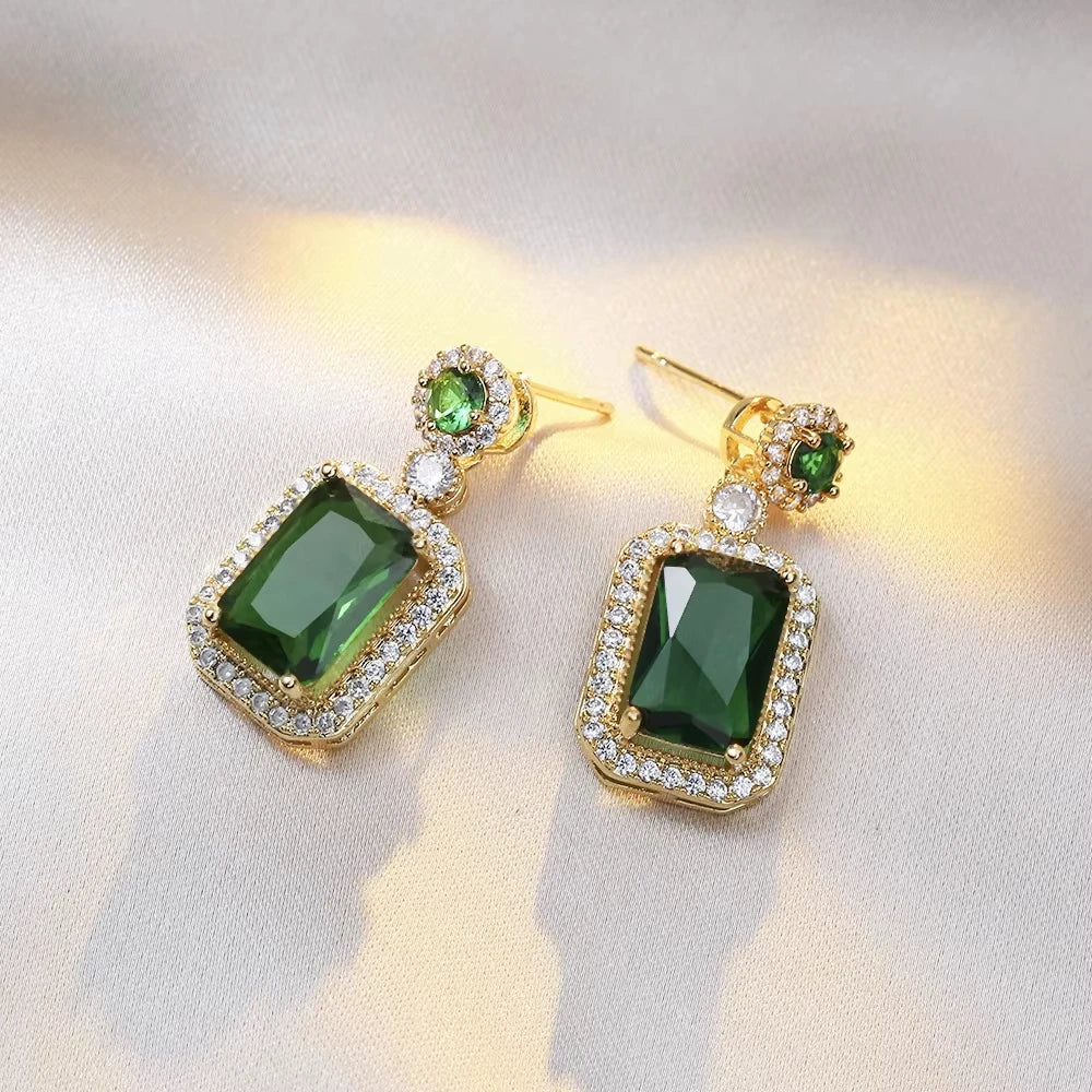 Classic Women’s Jewelry Set | Jadeite & Green