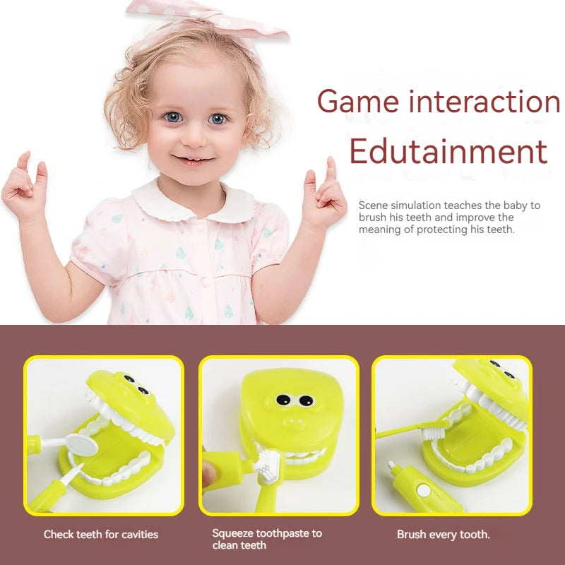 Montessori Dentist Role Play Toy | Parent-Child Learning Set