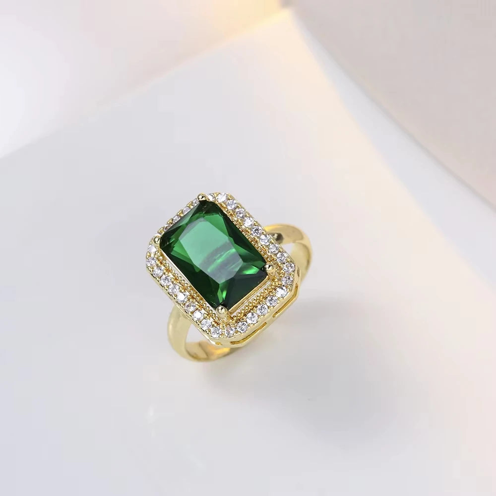 Classic Women’s Jewelry Set | Jadeite & Green