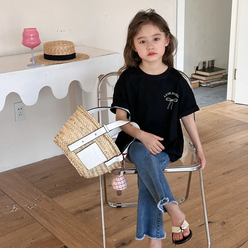 Kids Summer T-Shirts | Short Sleeve Tops for Girls & Boys