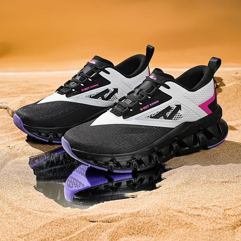 Men’s Breathable Lightweight Running Shoes | Comfortable Casual Sports