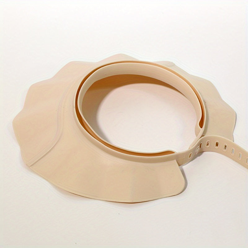 Adjustable Shower Cap for Youngsters | Soft, Water-Resistant & Eye Protection