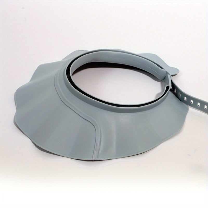 Adjustable Shower Cap for Youngsters | Soft, Water-Resistant & Eye Protection