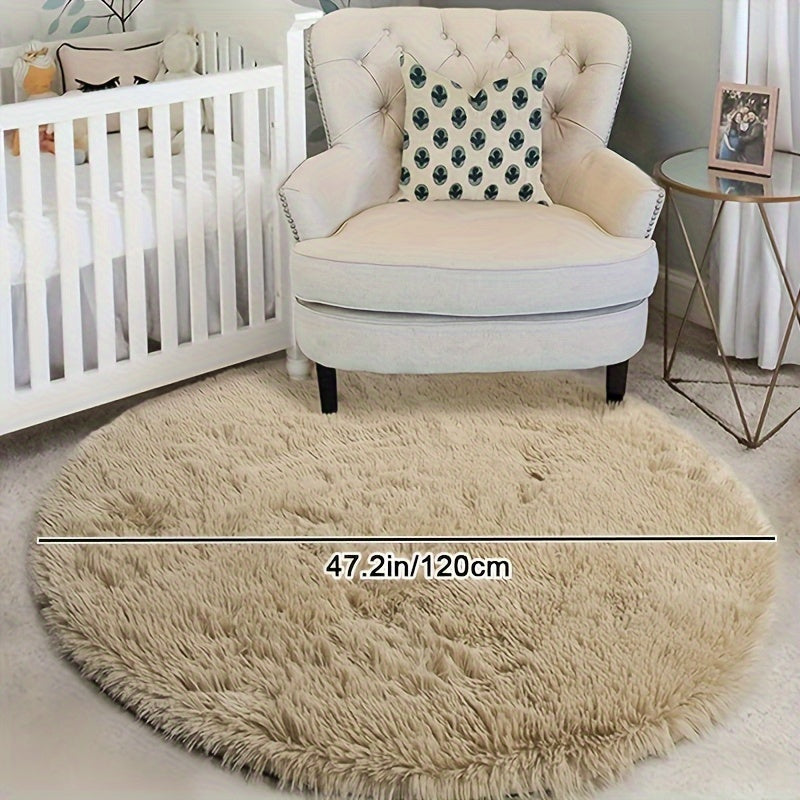 Luxurious Shaggy Rug 4x4 | Ultra-Soft, Non-Slip, Water-Resistant 