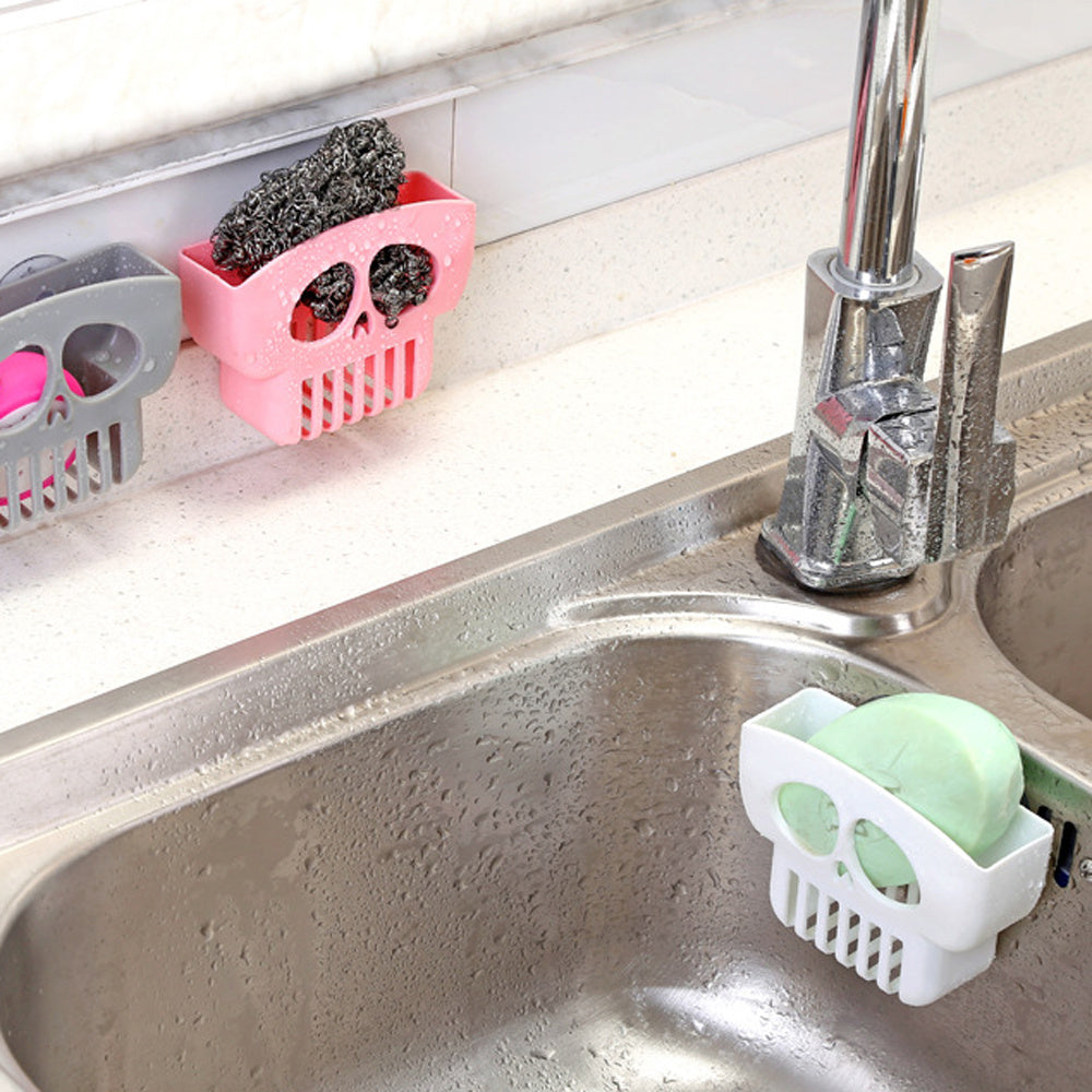 Multifunctional Dishwashing Drain Rack | Sponge & Rag Holder