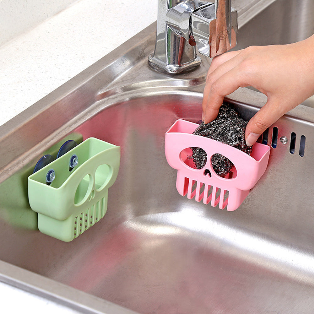 Multifunctional Dishwashing Drain Rack | Sponge & Rag Holder