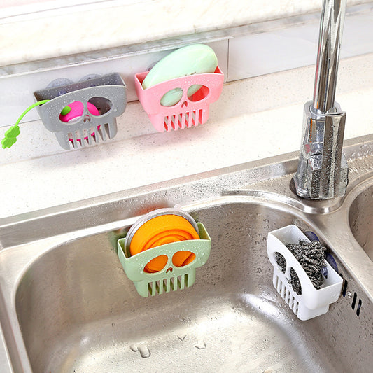 Multifunctional Dishwashing Drain Rack | Sponge & Rag Holder