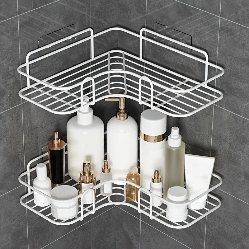 Corner Shower Shelves – Bathroom Storage Rack & Wall-Mounted