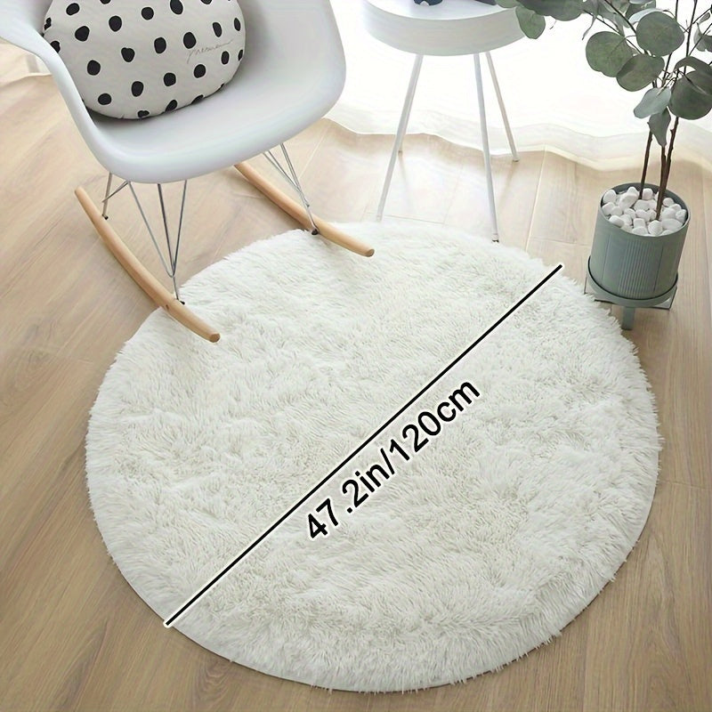 Luxurious Shaggy Rug 4x4 | Ultra-Soft, Non-Slip, Water-Resistant 