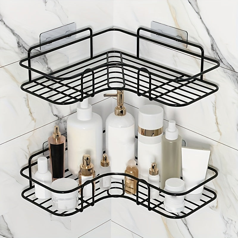 Corner Shower Shelves – Bathroom Storage Rack & Wall-Mounted