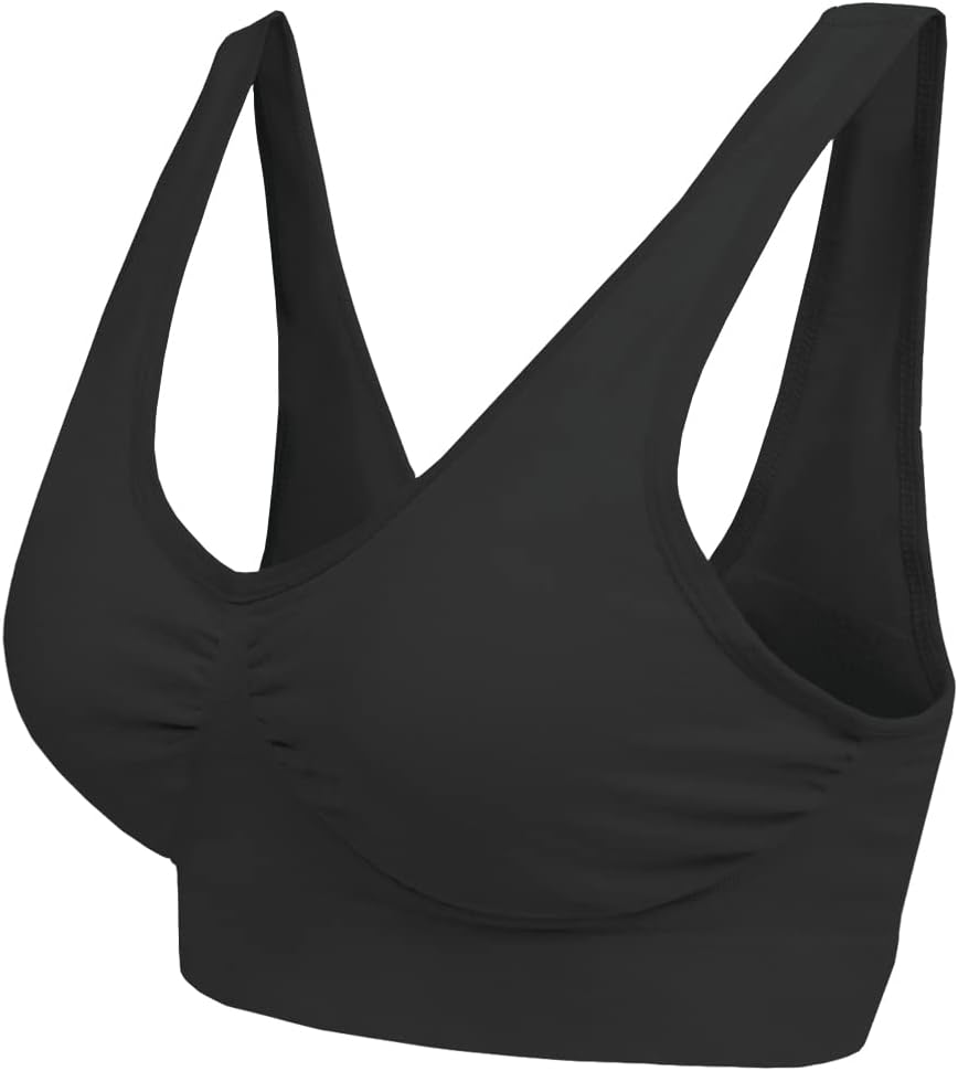 Blu Apparel Multipack Seamless Comfort Bras Sleep Bras Sizes 8-24 Not Padded Wireless