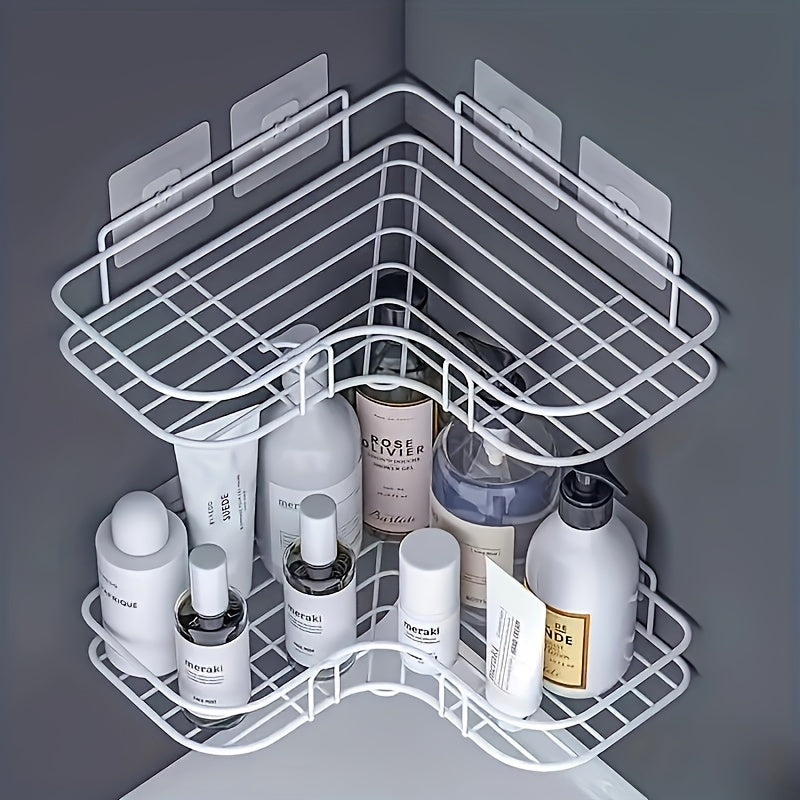 Corner Shower Shelves – Bathroom Storage Rack & Wall-Mounted