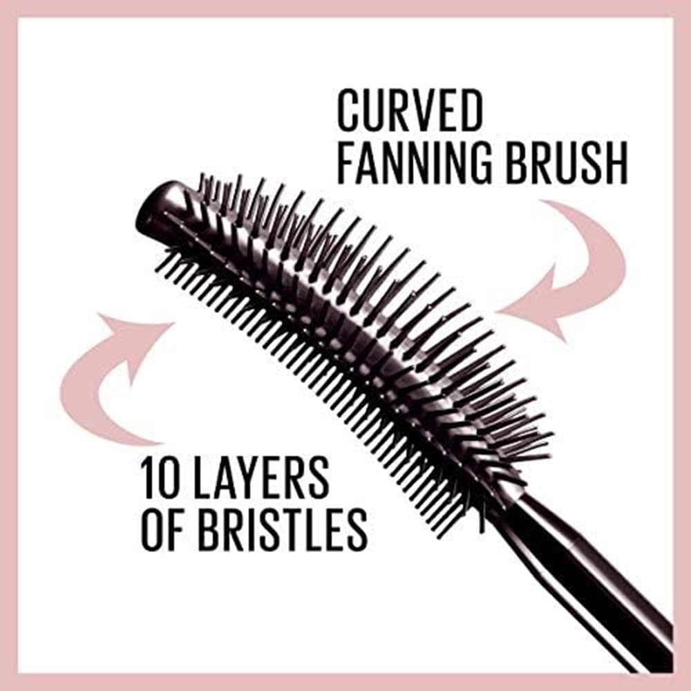 Maybelline New York, Volume Mascara, Lash Sensational, Colour: Very Black, 9.5 mL