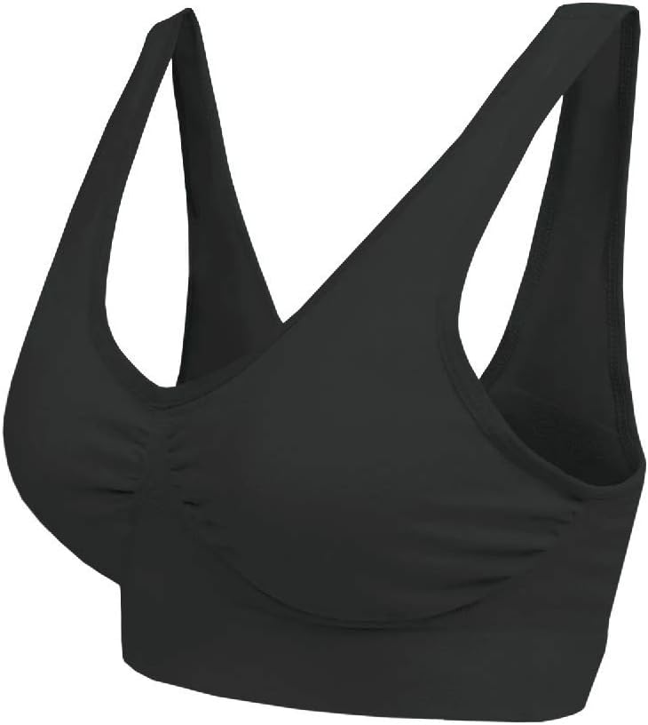 Blu Apparel Multipack Seamless Comfort Bras Sleep Bras Sizes 8-24 Not Padded Wireless