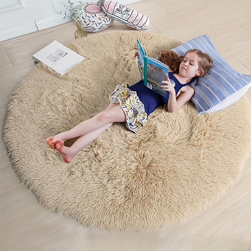Luxurious Shaggy Rug 4x4 | Ultra-Soft, Non-Slip, Water-Resistant