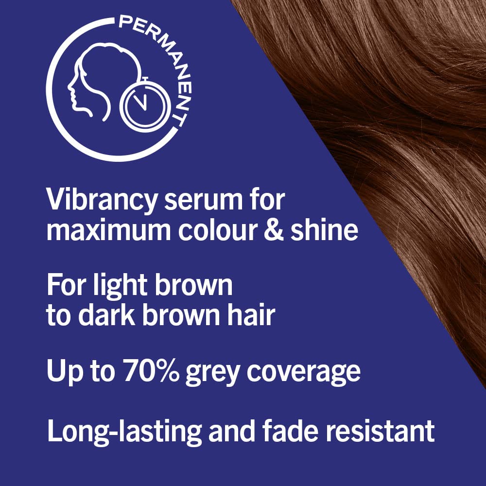 Schwarzkopf LIVE Intense Colour, Long Lasting Permanent Black Hair Dye, With Built-In Vibrancy Serum, Up To 100% Grey Coverage- Deep Black 099