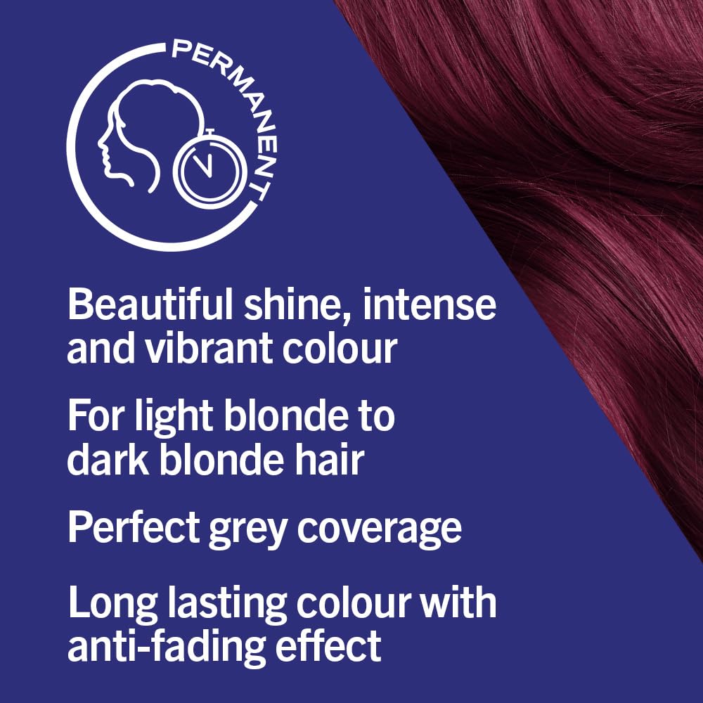Schwarzkopf LIVE Intense Colour, Long Lasting Permanent Black Hair Dye, With Built-In Vibrancy Serum, Up To 100% Grey Coverage- Deep Black 099