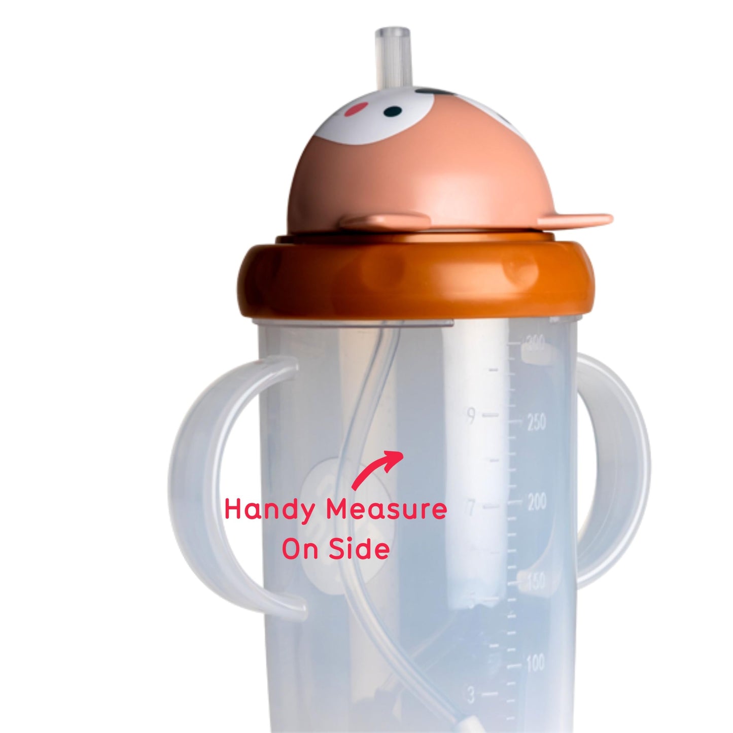 TUM TUM Tippy Up Free Flow Sippy Cup (No Valve), Sippy Cup for Toddlers, 200ml, BPA Free (Betsy Bear S3)