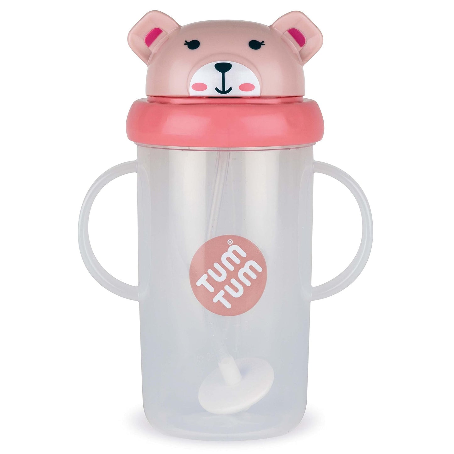 TUM TUM Tippy Up Free Flow Sippy Cup (No Valve), Sippy Cup for Toddlers, 200ml, BPA Free (Betsy Bear S3)