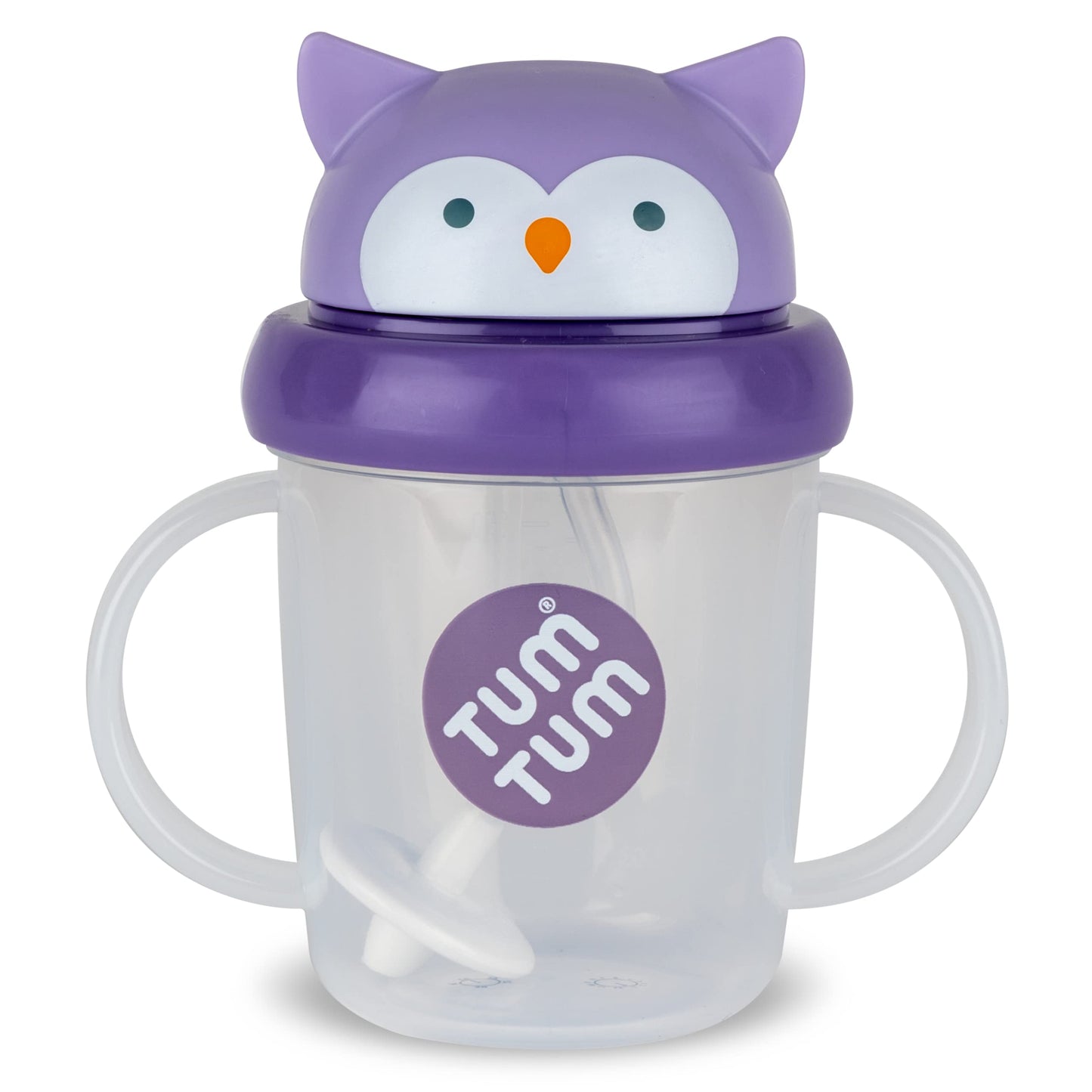 TUM TUM Tippy Up Free Flow Sippy Cup (No Valve), Sippy Cup for Toddlers, 200ml, BPA Free (Betsy Bear S3)