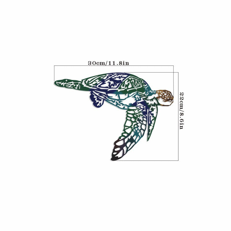 Tropical Metal Sailfish Wall Art | Wrought Iron Sculpture Decor