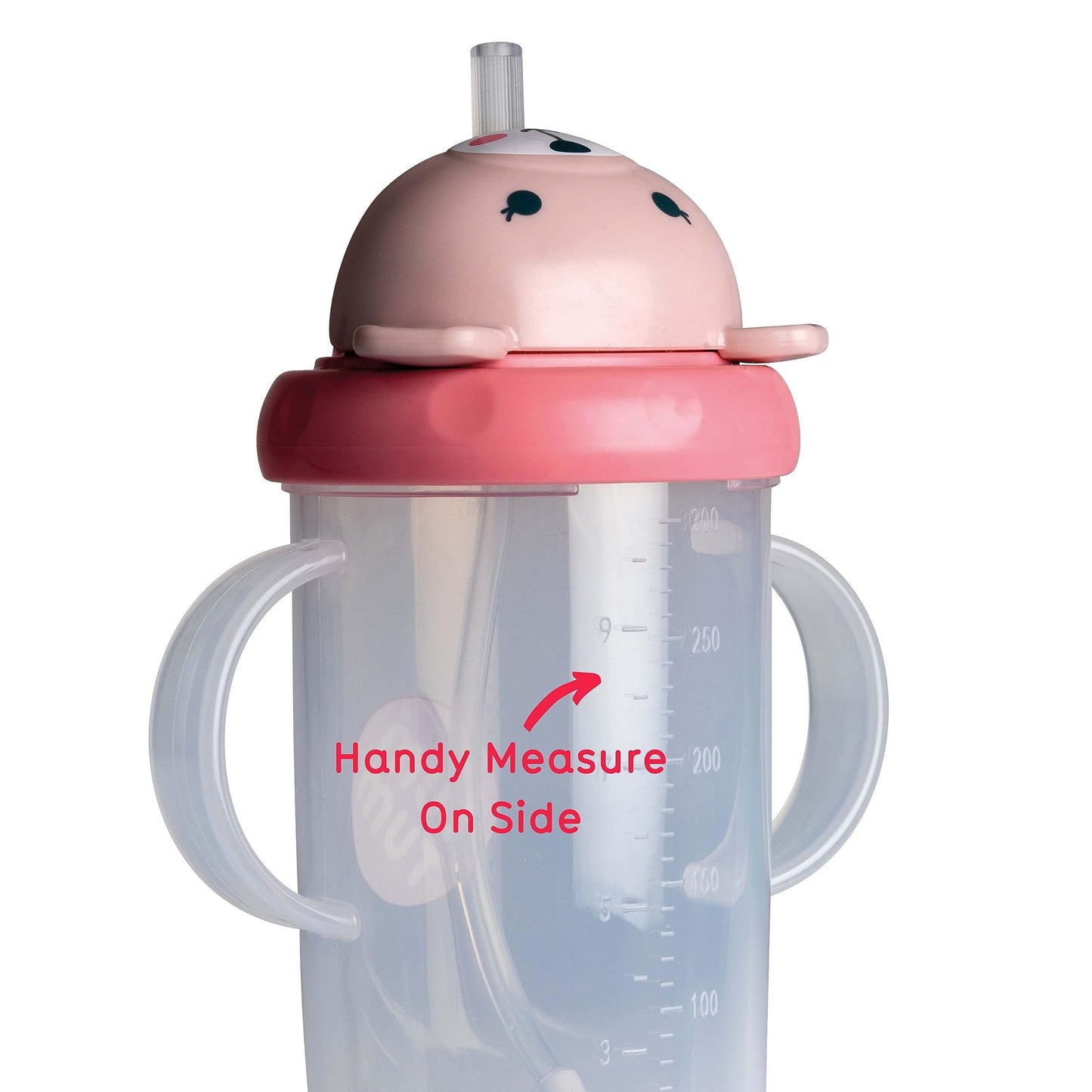 TUM TUM Tippy Up Free Flow Sippy Cup (No Valve), Sippy Cup for Toddlers, 200ml, BPA Free (Betsy Bear S3)