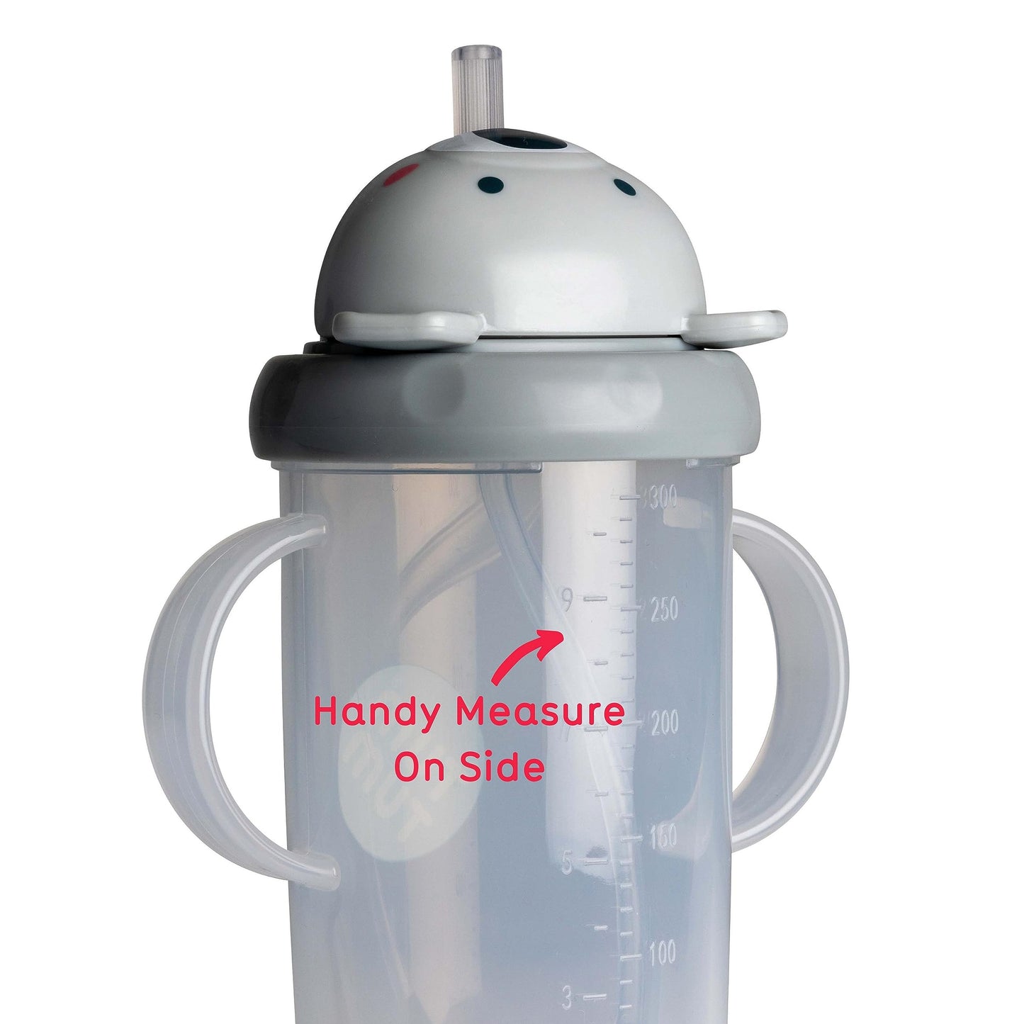 TUM TUM Tippy Up Free Flow Sippy Cup (No Valve), Sippy Cup for Toddlers, 200ml, BPA Free (Betsy Bear S3)