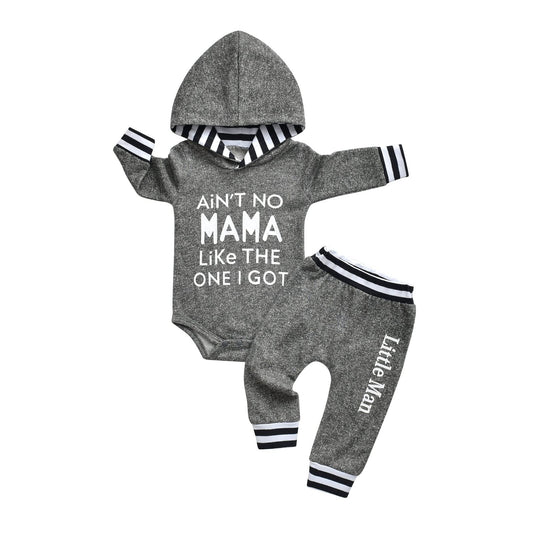 Baby Boy Clothes Tracksuit Hoodie Long Sleeve Tops Pants 2pcs Clothing Sets