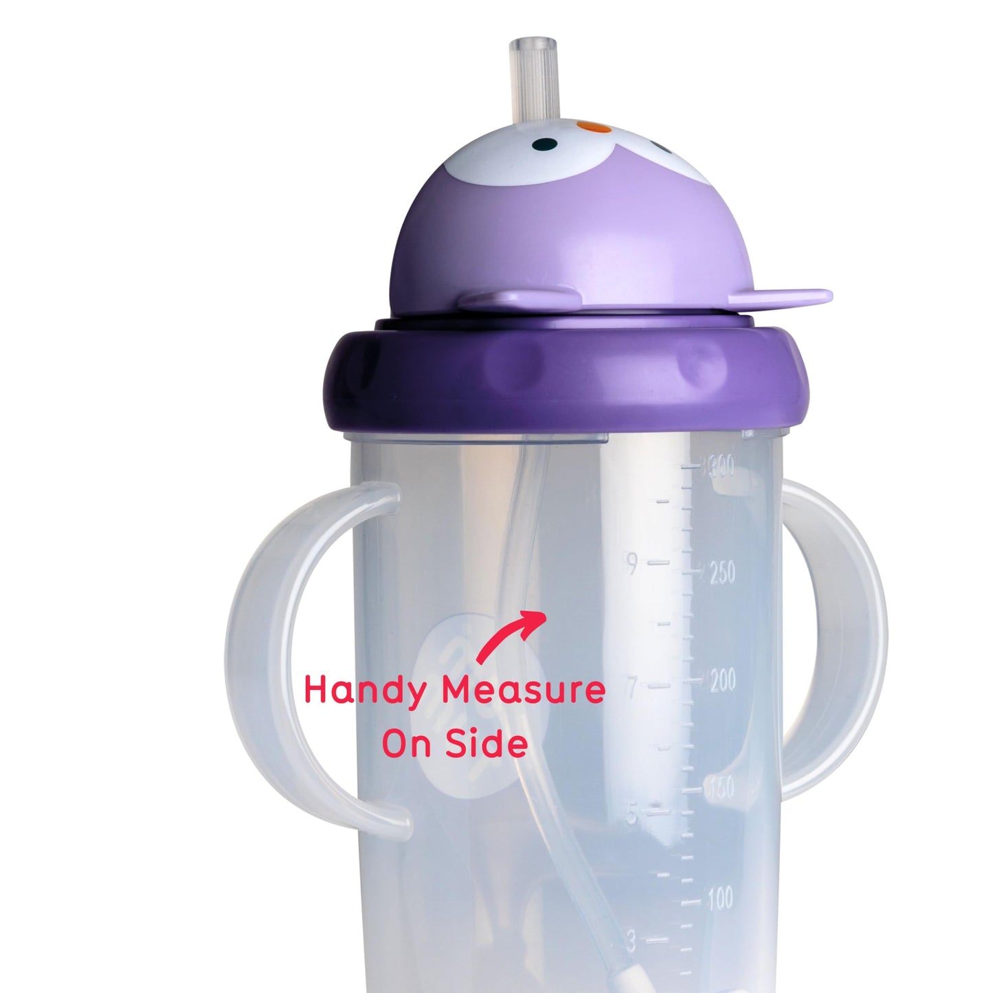 TUM TUM Tippy Up Free Flow Sippy Cup (No Valve), Sippy Cup for Toddlers, 200ml, BPA Free (Betsy Bear S3)