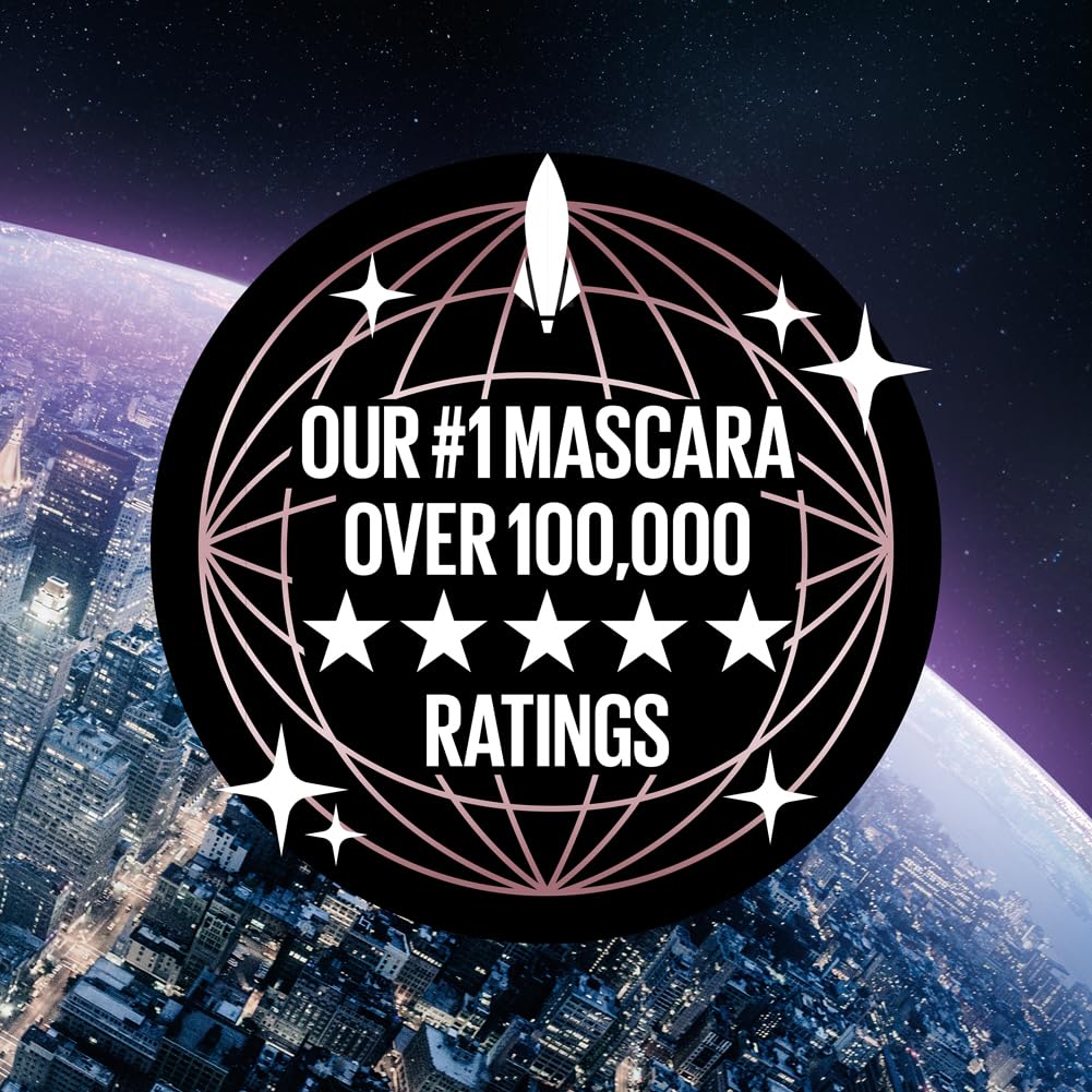 Maybelline New York Lash Sensational Sky High Mascara, Volumising & Lengthening Mascara, Washable Flake-Free Formula Infused with Bamboo Extract & Fibres, 7.2 ml, Shade: 01, Very Black