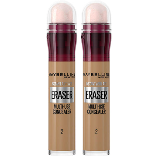 Maybelline Concealer Instant Anti Age Eraser Eye Concealer, Dark Circles and Blemish Concealer, Ultra Blendable Formula 00 Ivory